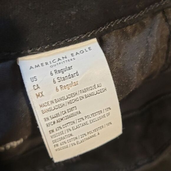 American Eagle Outfitters Black Jeggings - Picture 4 of 7